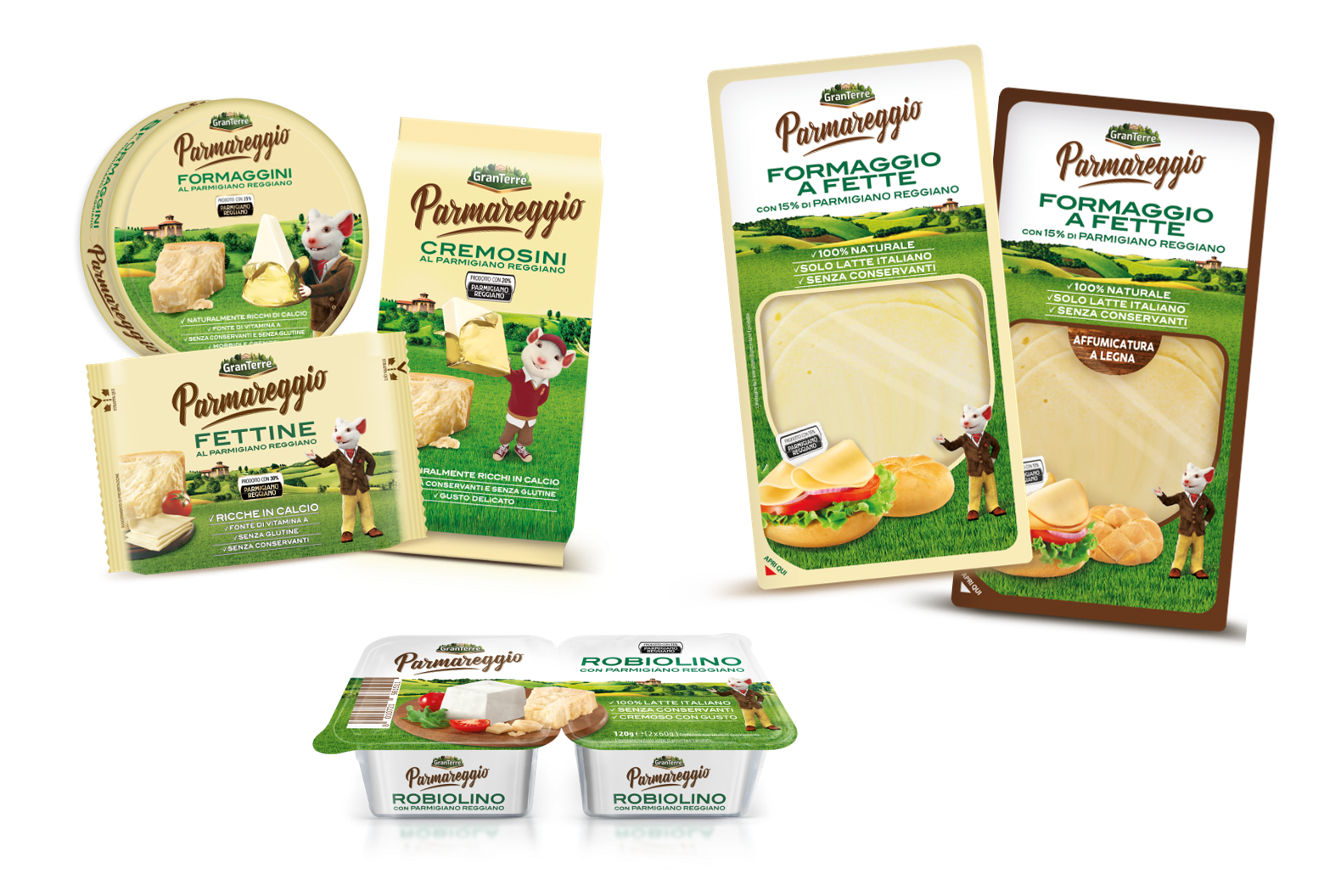 I PRODOTTI CON PARMIGIANO REGGIANO
