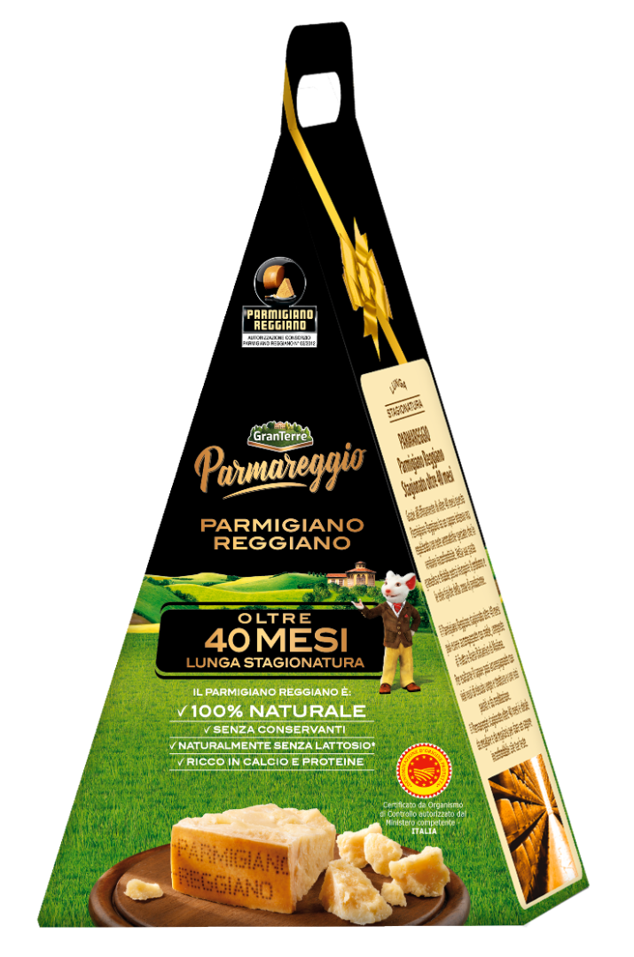 PARMIGIANO REGGIANO 40 MESI 400G IN CONFEZIONE REGALO